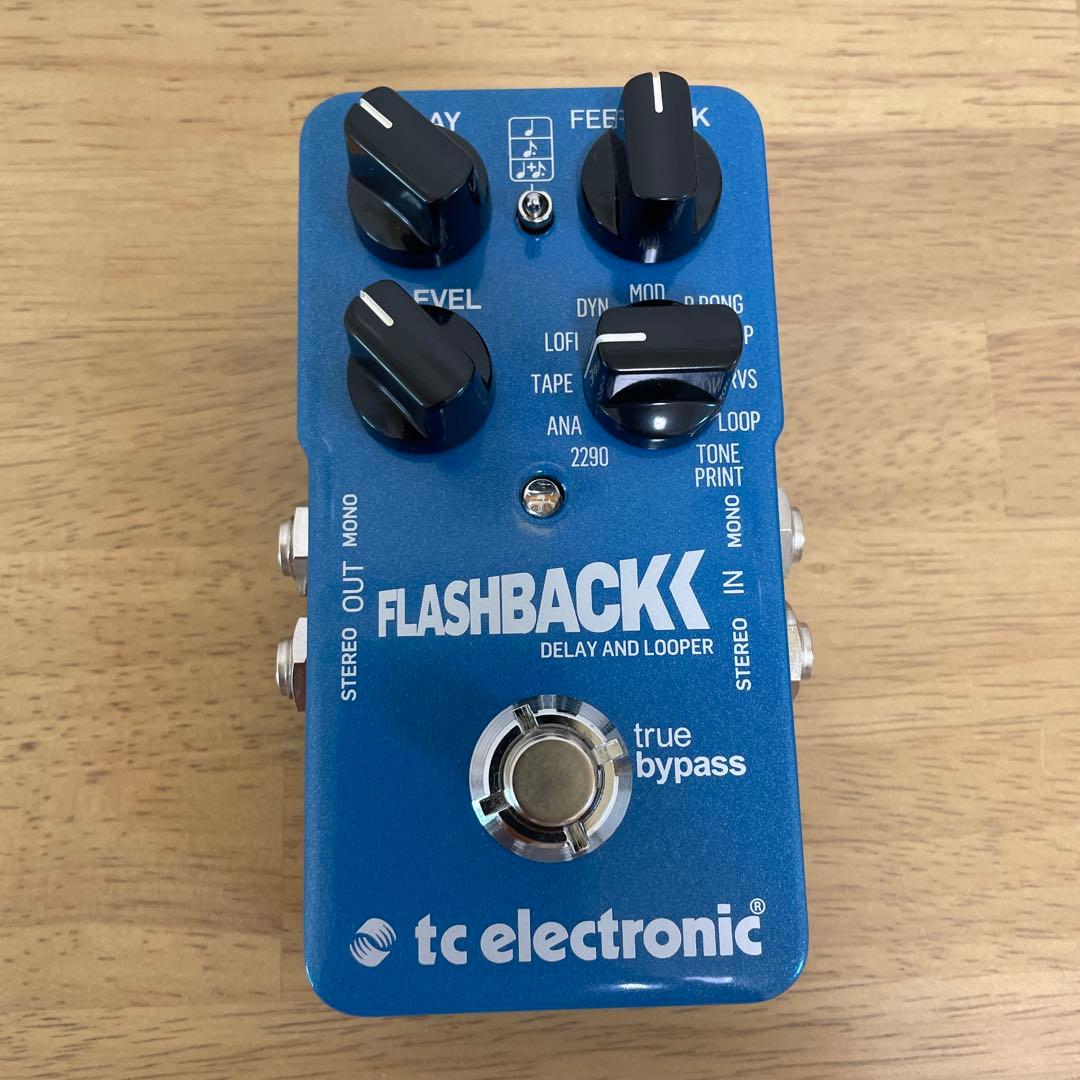 ギター tc electronic FlashBack DELAY AND LOOPER