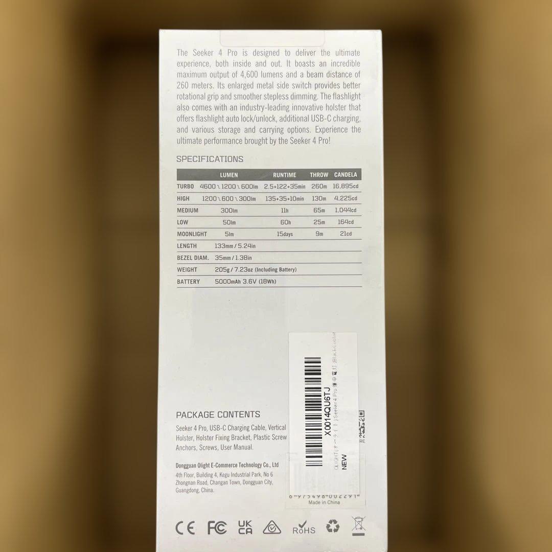 532 未開封OLIGHT Seeker 4 Pro LEDライト