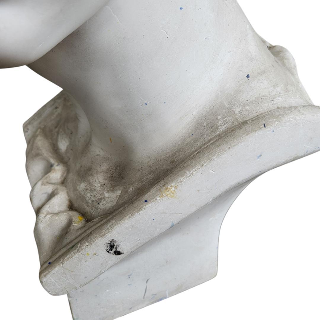 直接引渡限定　石膏像 メディチ 胸像 美術 デッサン用 インテリア 高さ64cm