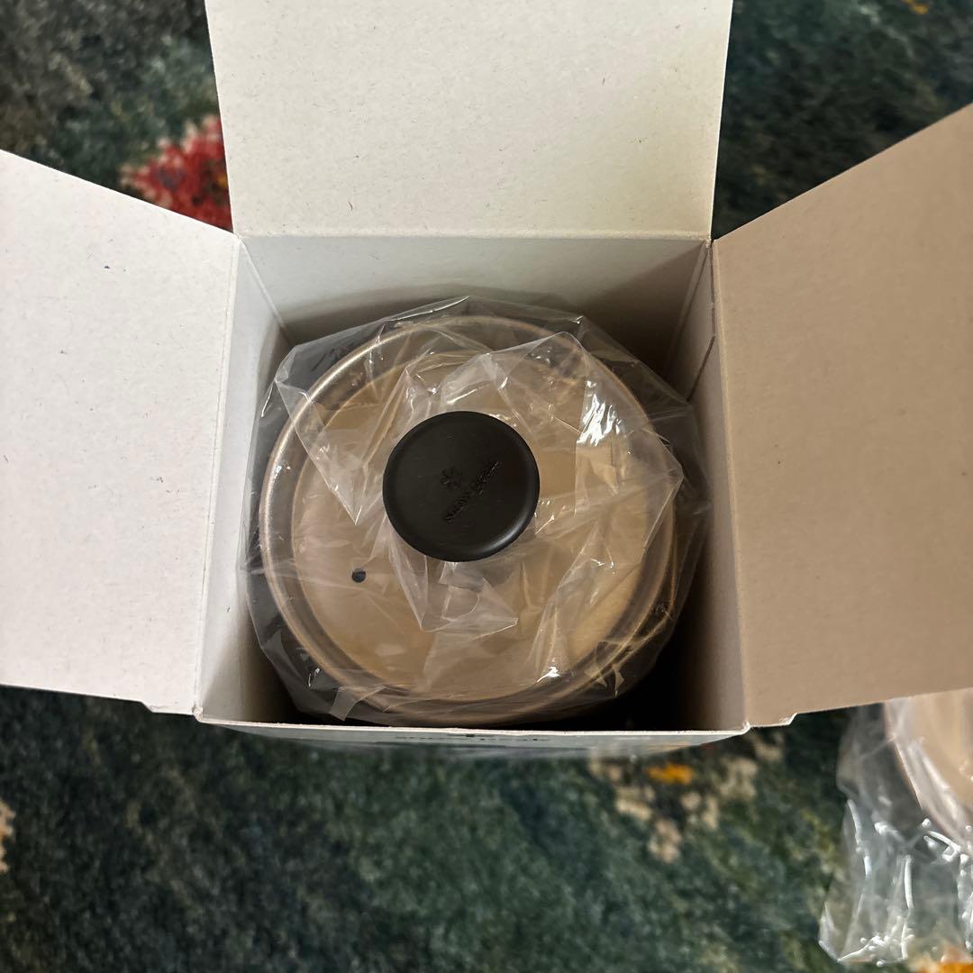 ⭐️専用⭐️スノーピーク　チタンカフェプレスとシェラカップ　　2個セット