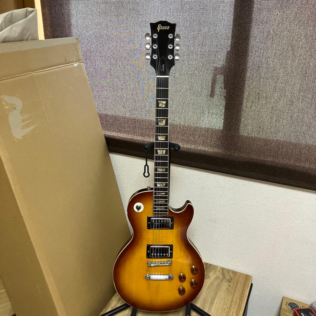 ジャパンビンテージ Greco グネコ レスポール カスタム 音出OK 中古品