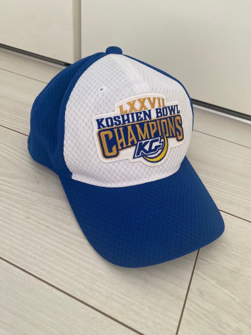 甲子園ボウル優勝記念キャップ　関西学院大学　ファイターズ　アメフト　関学　帽子