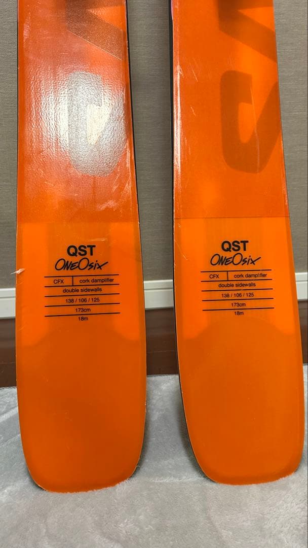 スキー salomon QST106 173cm marker griffon13