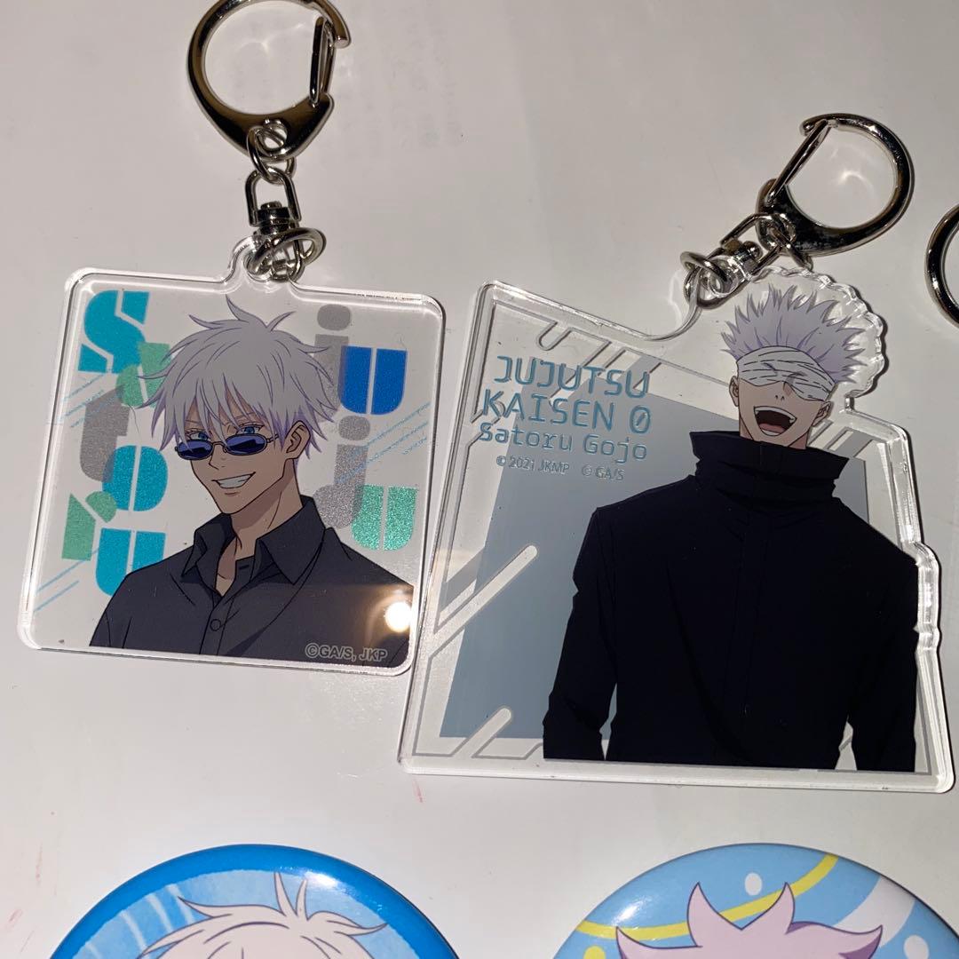 呪術廻戦　缶バッジ　五条悟　夏油傑