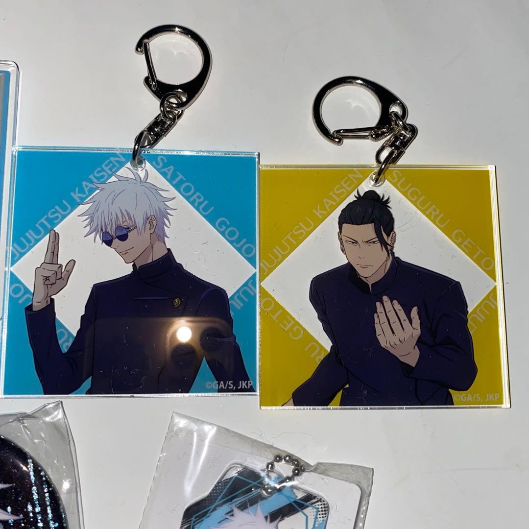 呪術廻戦　缶バッジ　五条悟　夏油傑