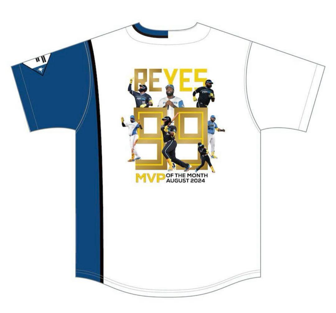 匿名即日発送　レイエス　LサイズMVP記念DTFレプリカユニフォーム 新品未開封