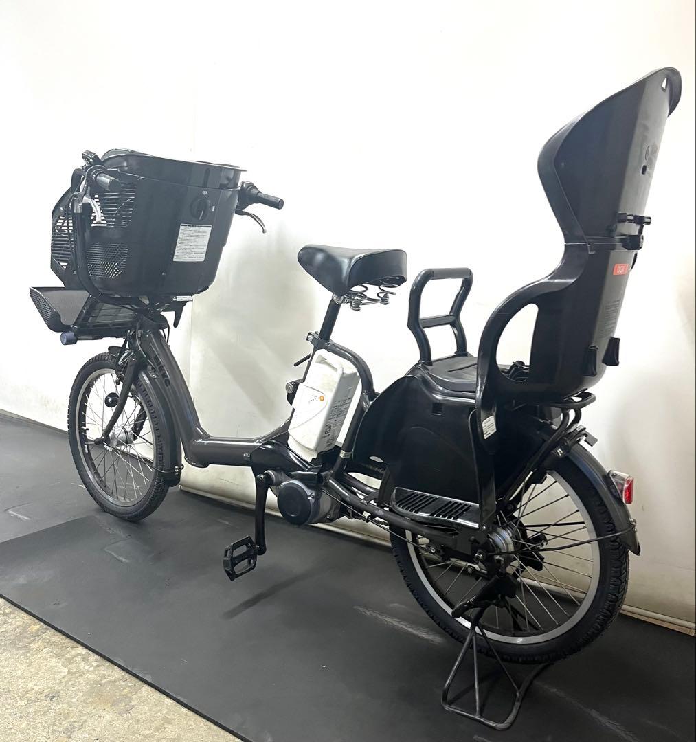 1年保証　ブリヂストン　ビッケポーラー　子供乗せ　グレー　電動アシスト自転車