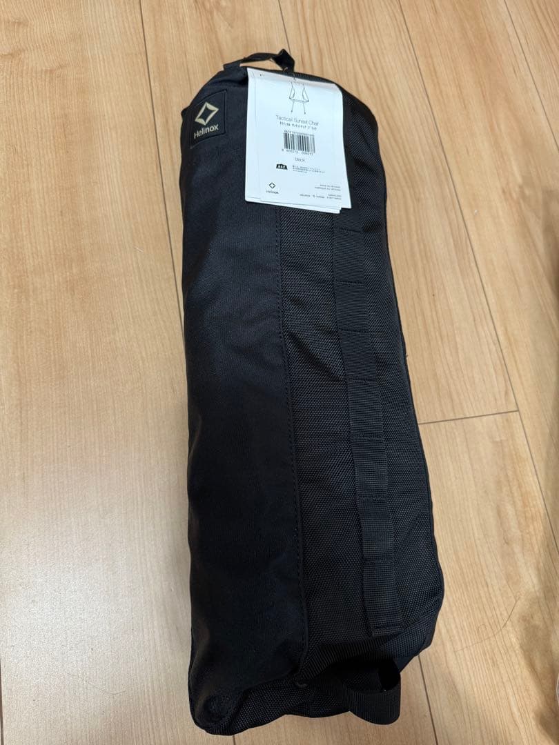 新品未開封　Helinox Tactical Sunset Chair 黒