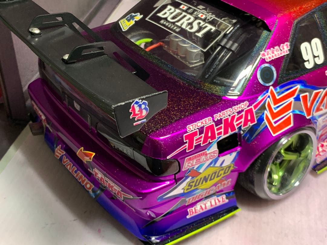 アディクション S13 シルビア 2024中村直樹選手　キャンディラメ塗装未使用