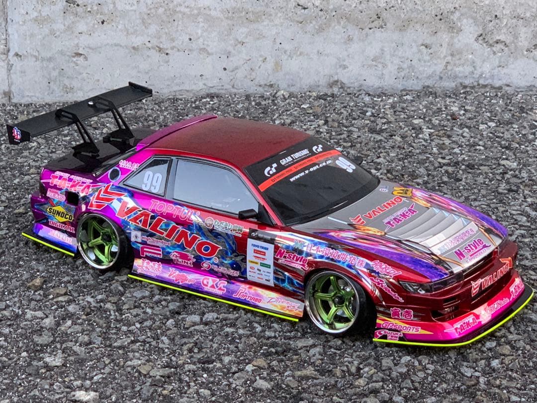 アディクション S13 シルビア 2024中村直樹選手　キャンディラメ塗装未使用