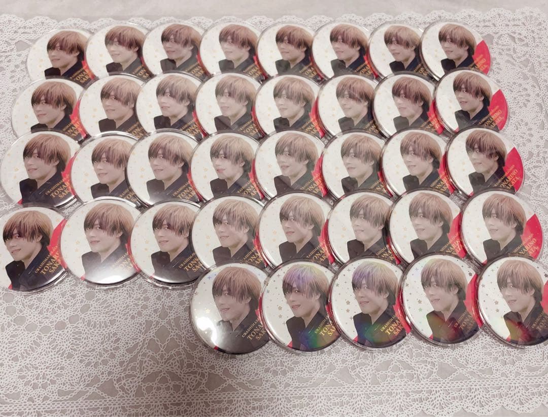 浦島坂田船 となりの坂田 缶バッジ 実写