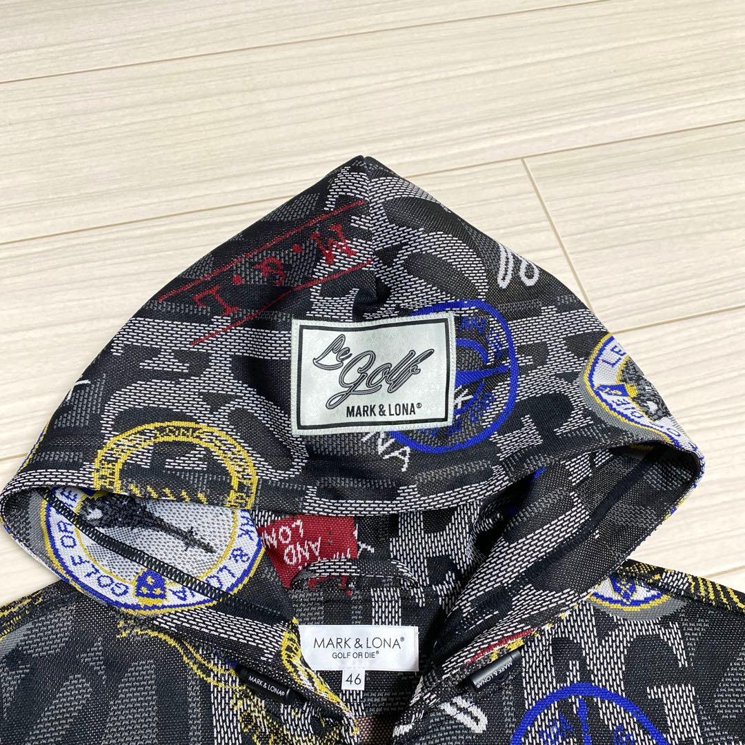 マークアンドロナ PARISシリーズ　フーディパーカー　ブルゾン　ゴルフウェア