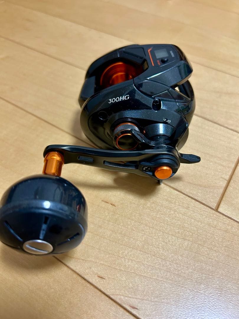 【タカ坊】シマノ21 バルケッタ 300HG（右ハンドル）デジタル表示