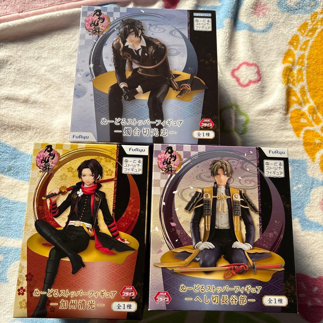 刀剣乱舞　ぬーどるストッパー　フィギュア　プライズ