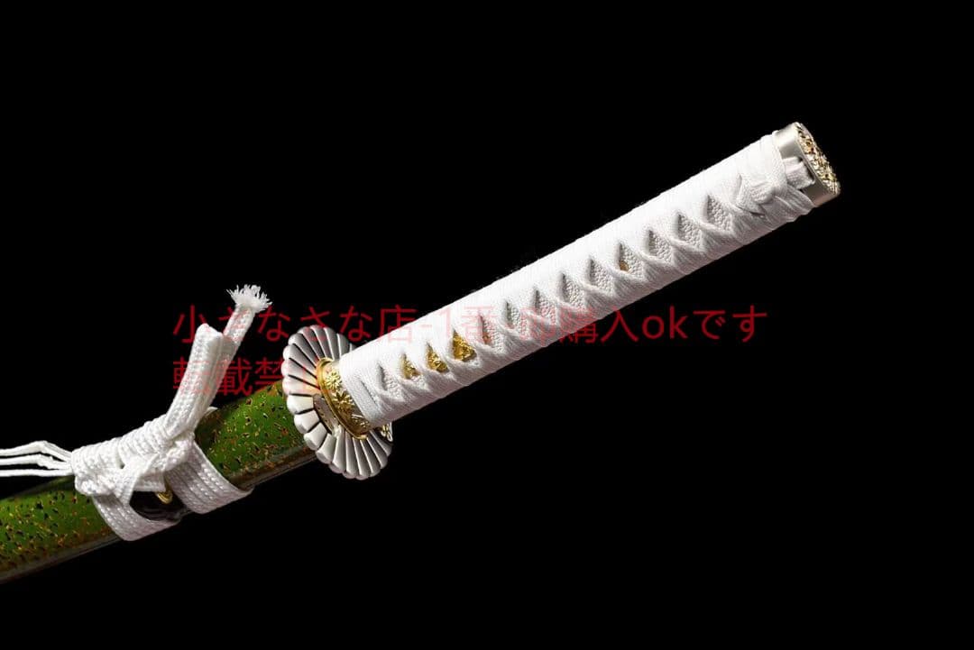 緑の千秋  古兵器 武具 刀装具 日本刀 模造刀 居合刀