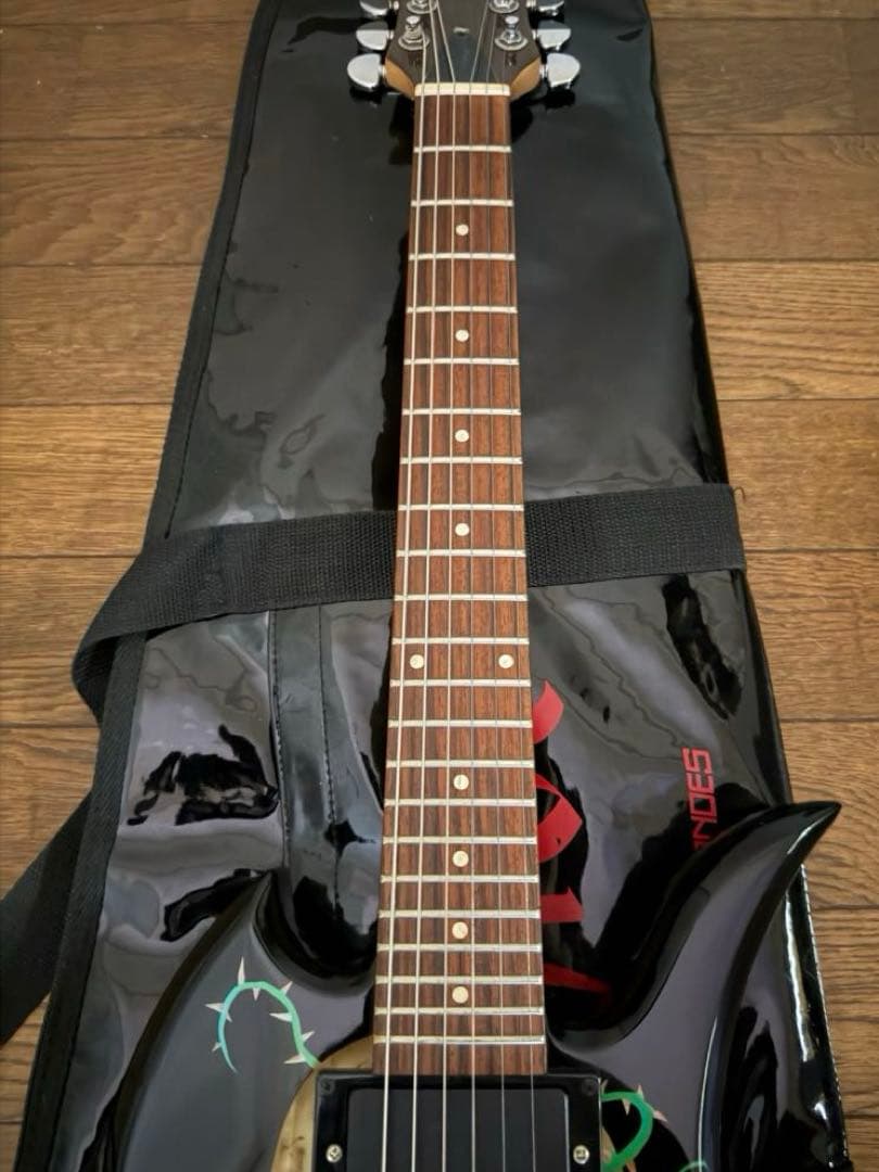 FERNANDES hideモデル SKULL ROSE-Jr. 薔薇髑髏