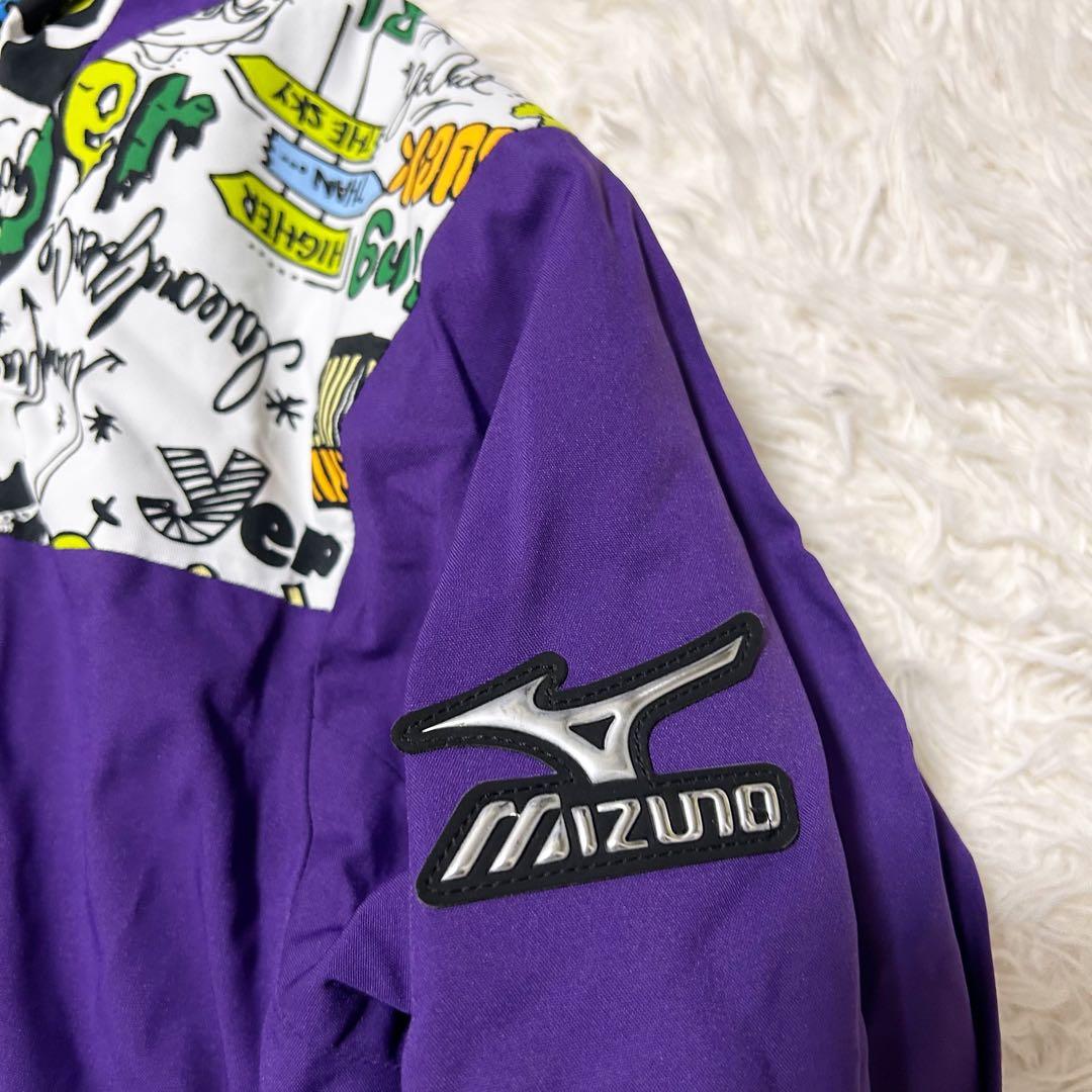 【美品】ミズノCREW 高機能ウェア スキーウェア上 XS 下 S