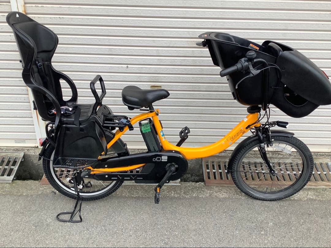 ヤマハ新機種電動アシスト自転車pasBabby20インチイエローアルミボディー