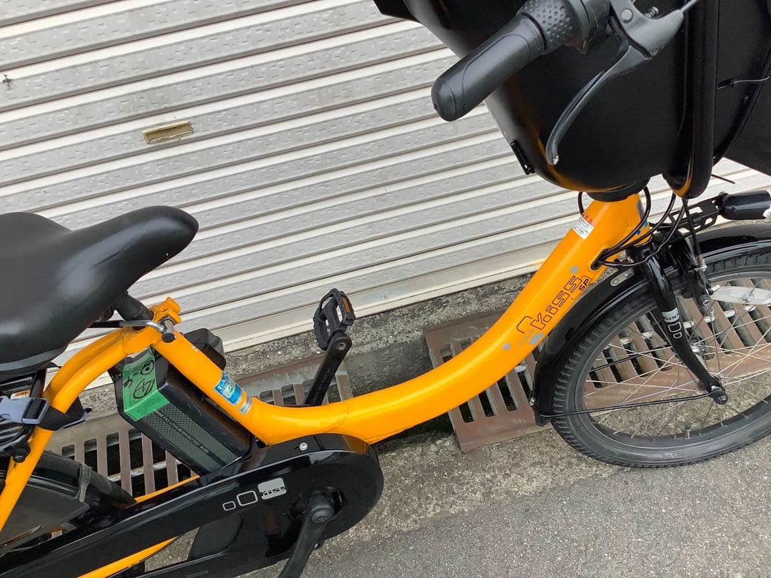 ヤマハ新機種電動アシスト自転車pasBabby20インチイエローアルミボディー