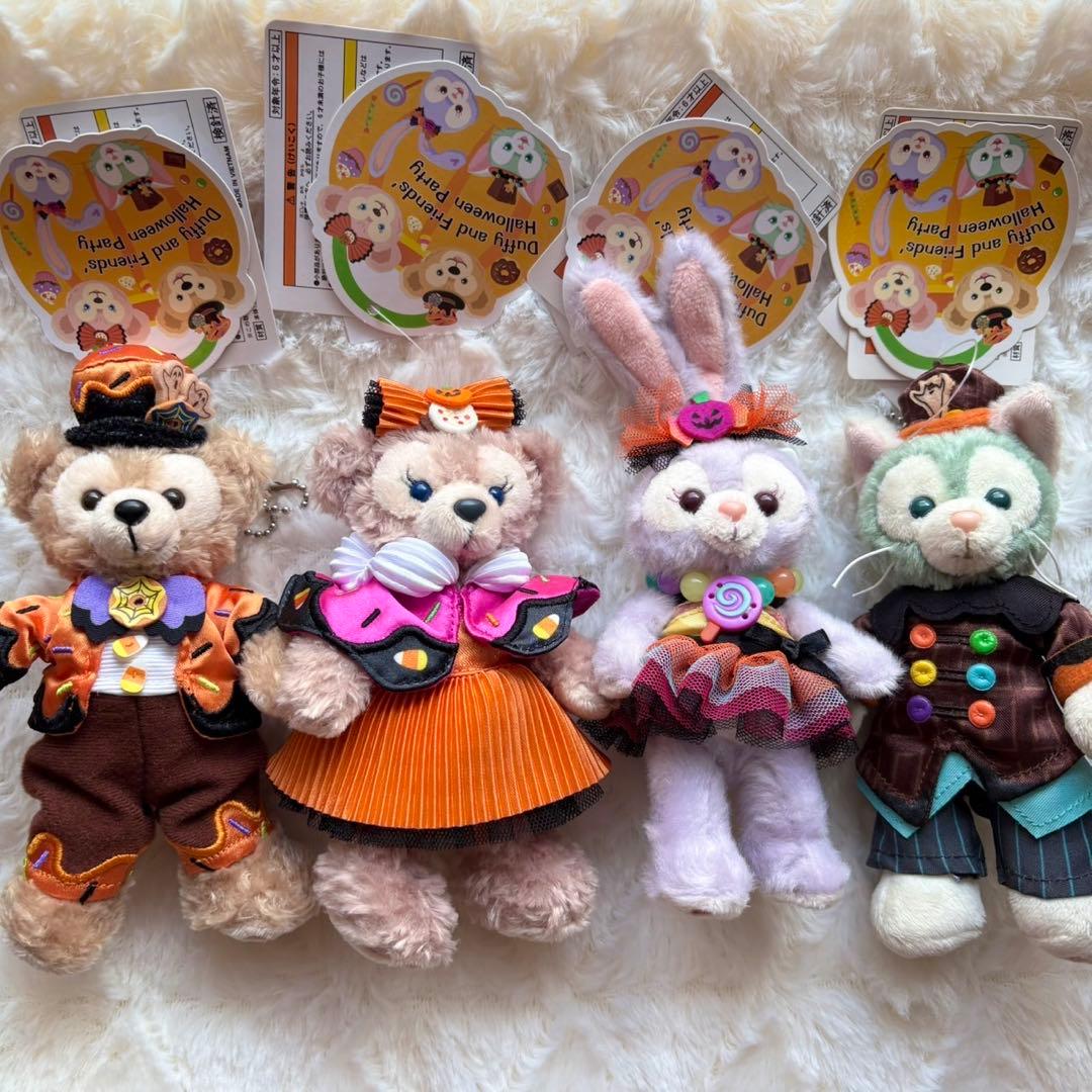 未使用　ディズニー　ダッフィー&フレンズ　ぬいぐるみバッジ　ぬいば　ハロウィン