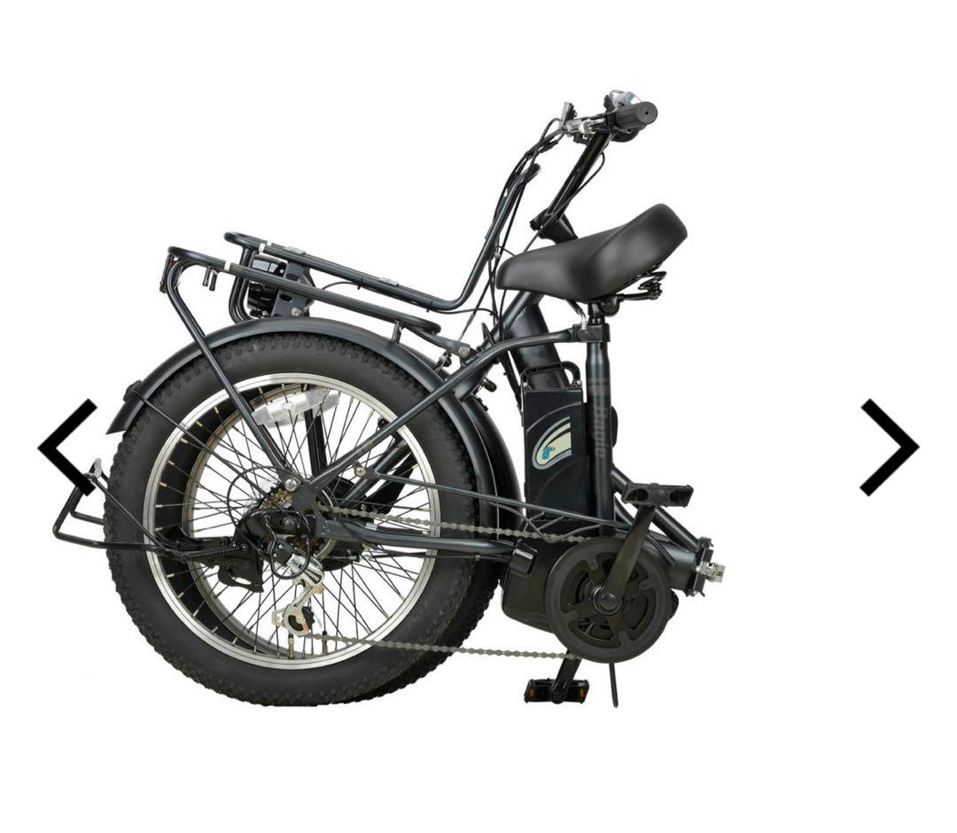 新品未使用★CAPTAIN STAG★電動アシスト自転車★マットブラック★送料込