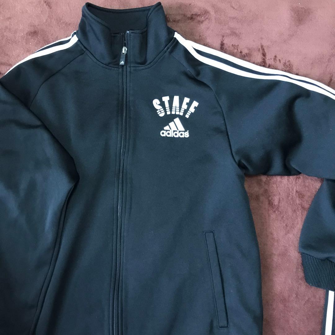 限定レア！非売品アディダススタッフジャージ上下セットアップS/adidas直営店