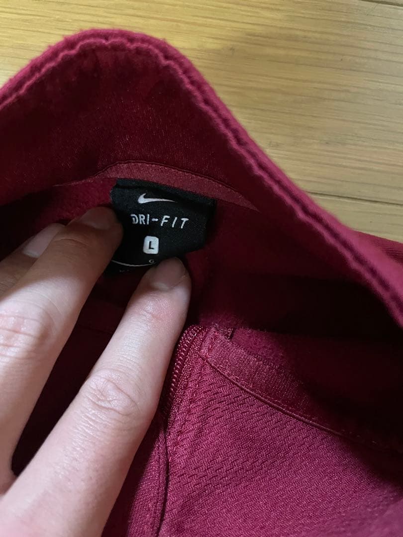 Nike Dri-FIT 赤 長袖ジャージ 2号 L 練習着4点セットになります