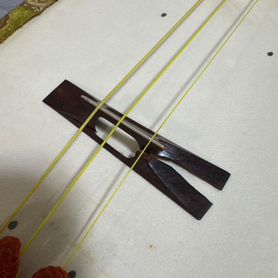 三味線　飾り棚　収納ケース　細棹