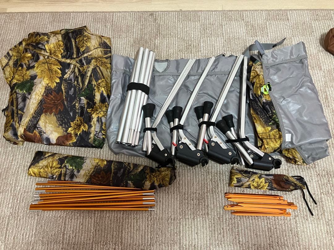 TEITO コットテント 1人用二層式