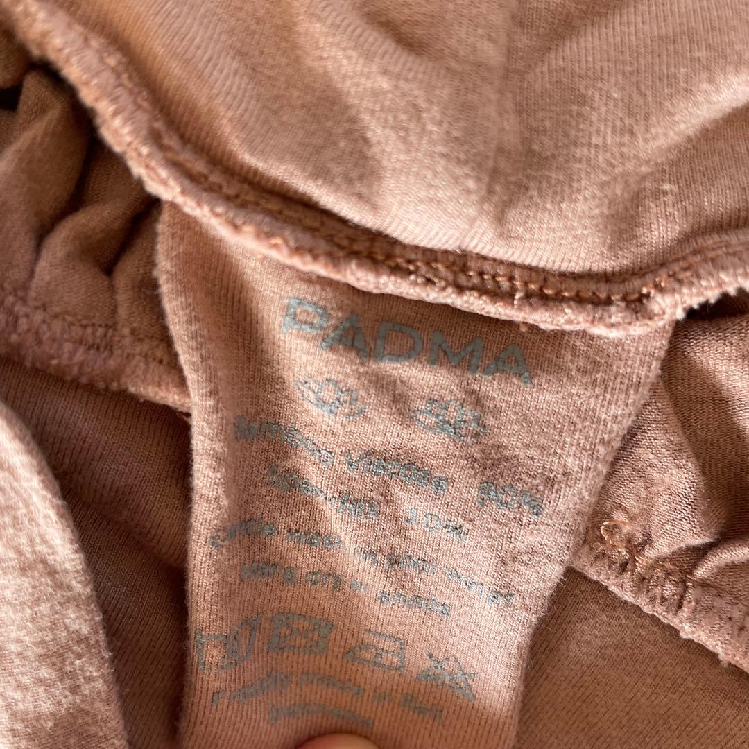 ヨガウェア　PADMA ピンク バルーンパンツ 竹布