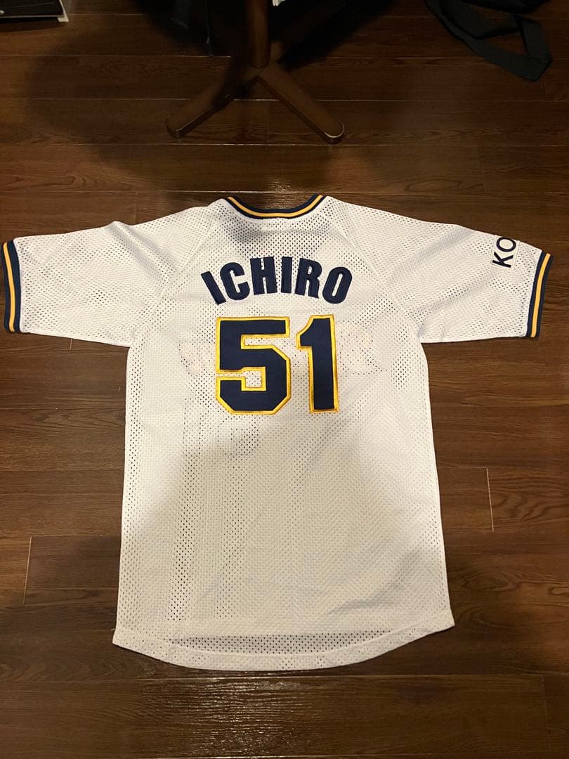 ブルーウェーブユニフォーム 51 KOBE イチロー　ICHIRO オリックス