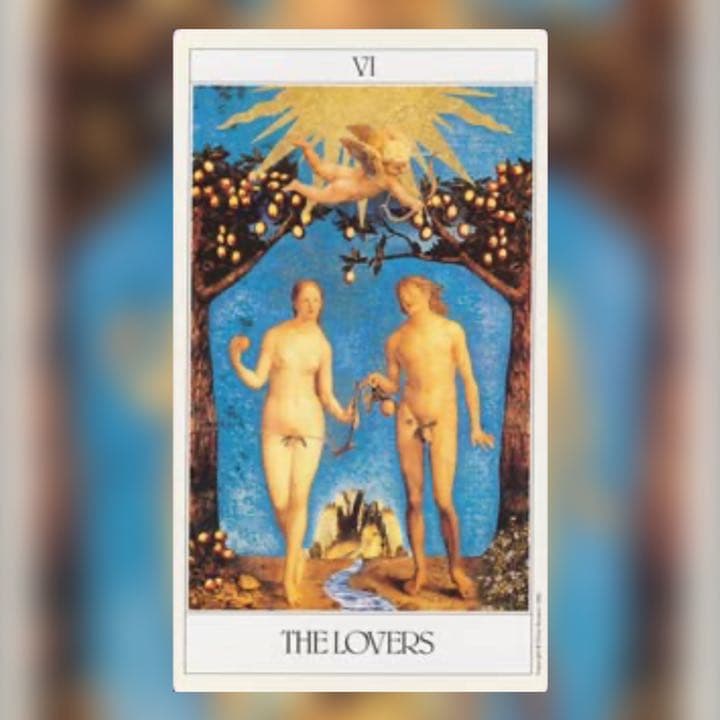 超希少‼️The Lovers' Tarot ⭐️タロットカード⭐︎オラクルカード