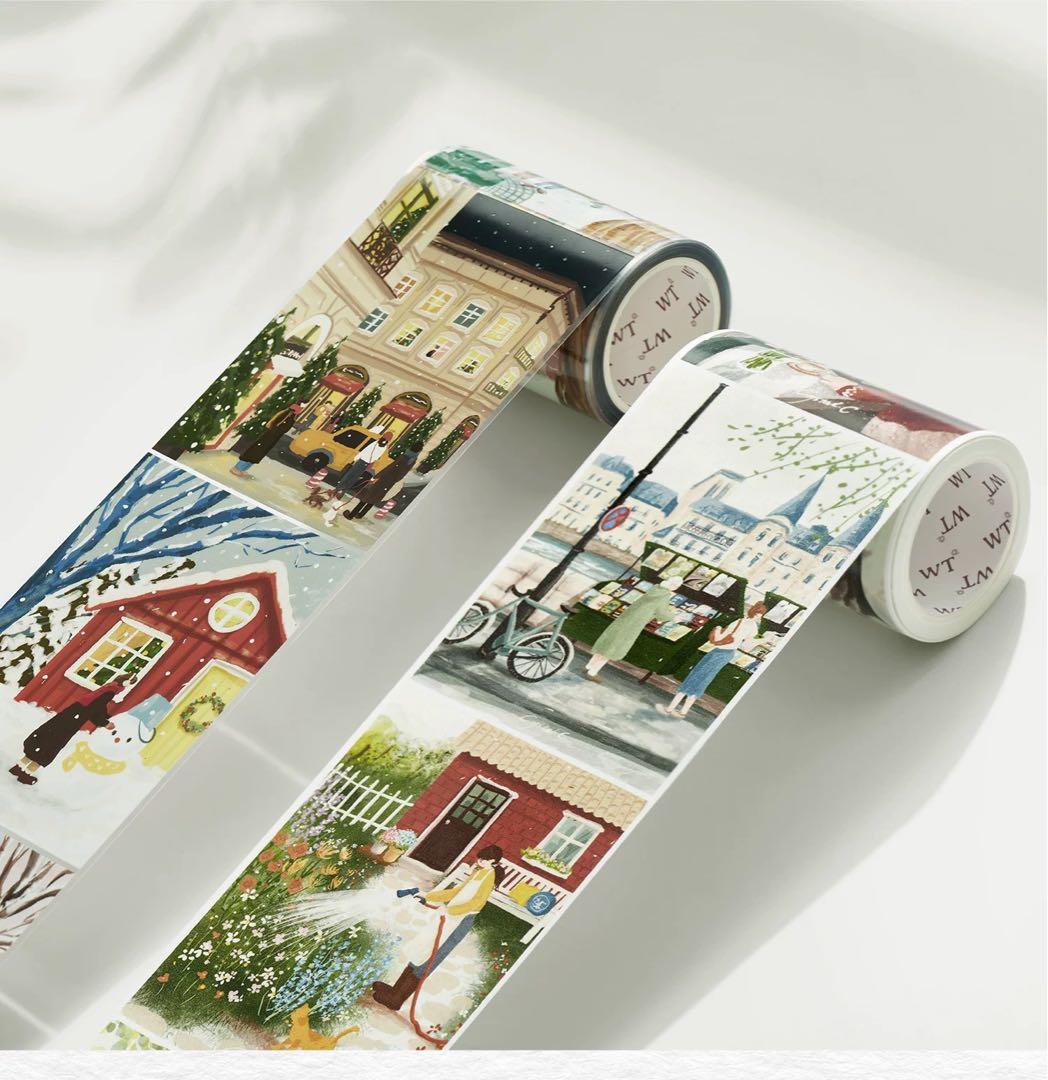 ⭐️SALE⭐️ WT《捕捉美好》海外マスキングテープ　マステ 【1937】