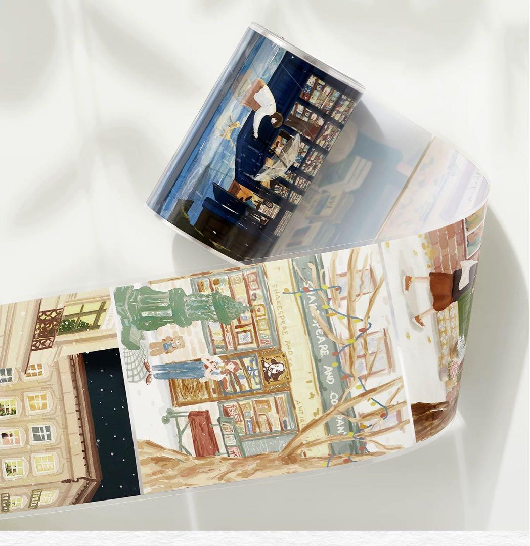 ⭐️SALE⭐️ WT《捕捉美好》海外マスキングテープ　マステ 【1937】