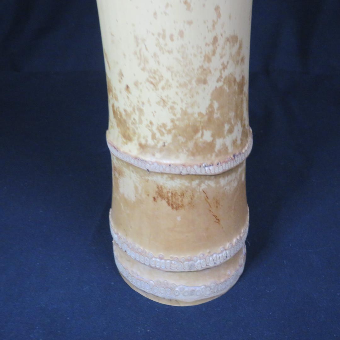 竹花入 茶道具 掛花 置物 兼用 花瓶 一輪挿し フラワーベース 茶器