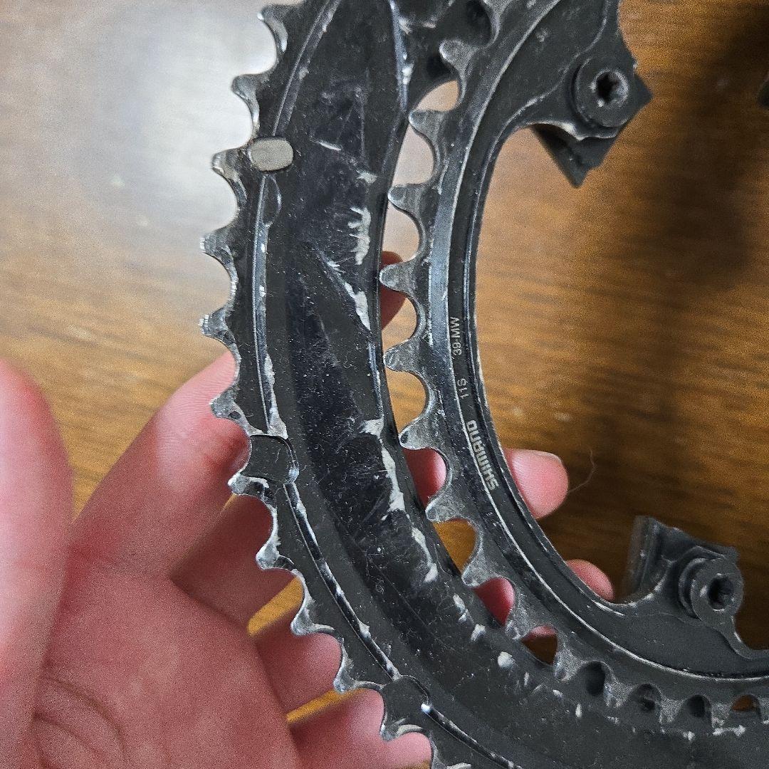 シマノ DURA-ACE 9100 チェーンリング 53-39T