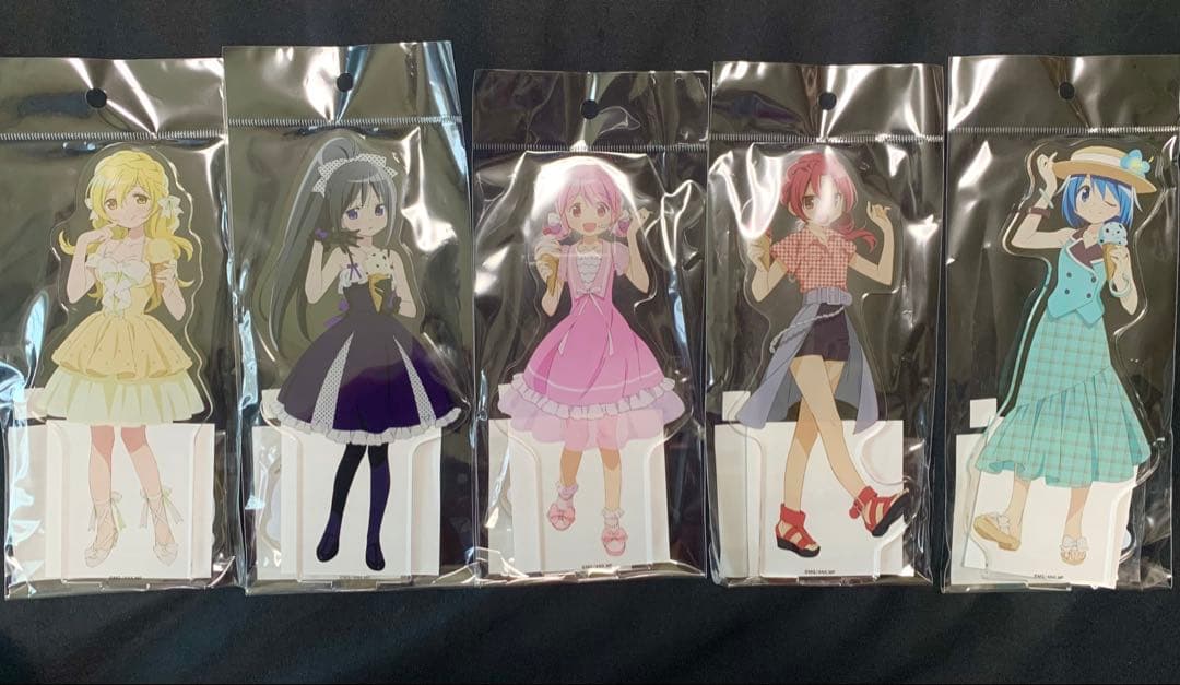 魔法少女まどかマギカ アクリルスタンド ice cream party 5種