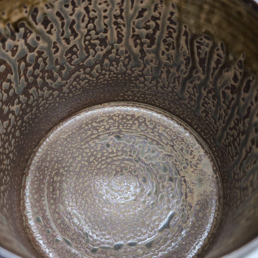 高取焼　水指　13代高取八仙　表千家而妙斎書付　茶道具