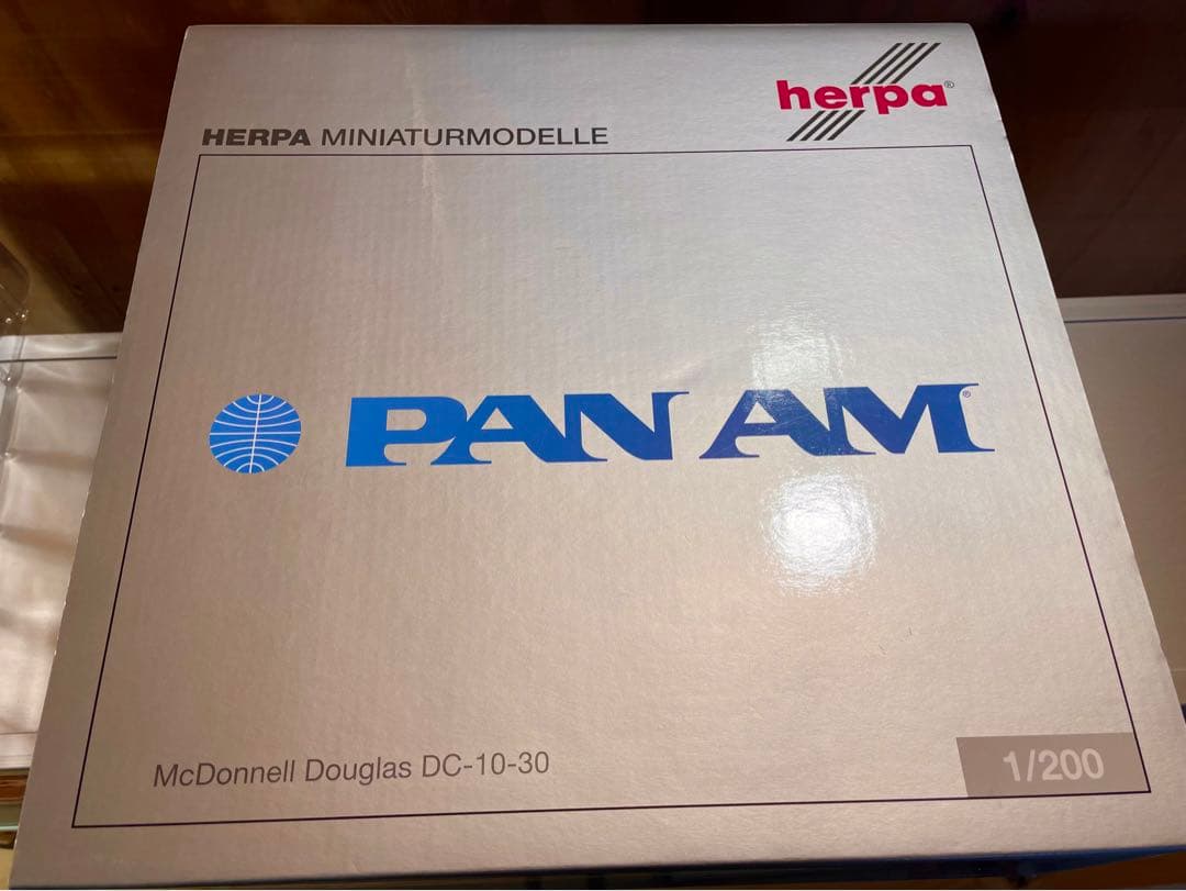PAN AM　パンナム航空　マクドネルダグラス　DC-10-30 1/200