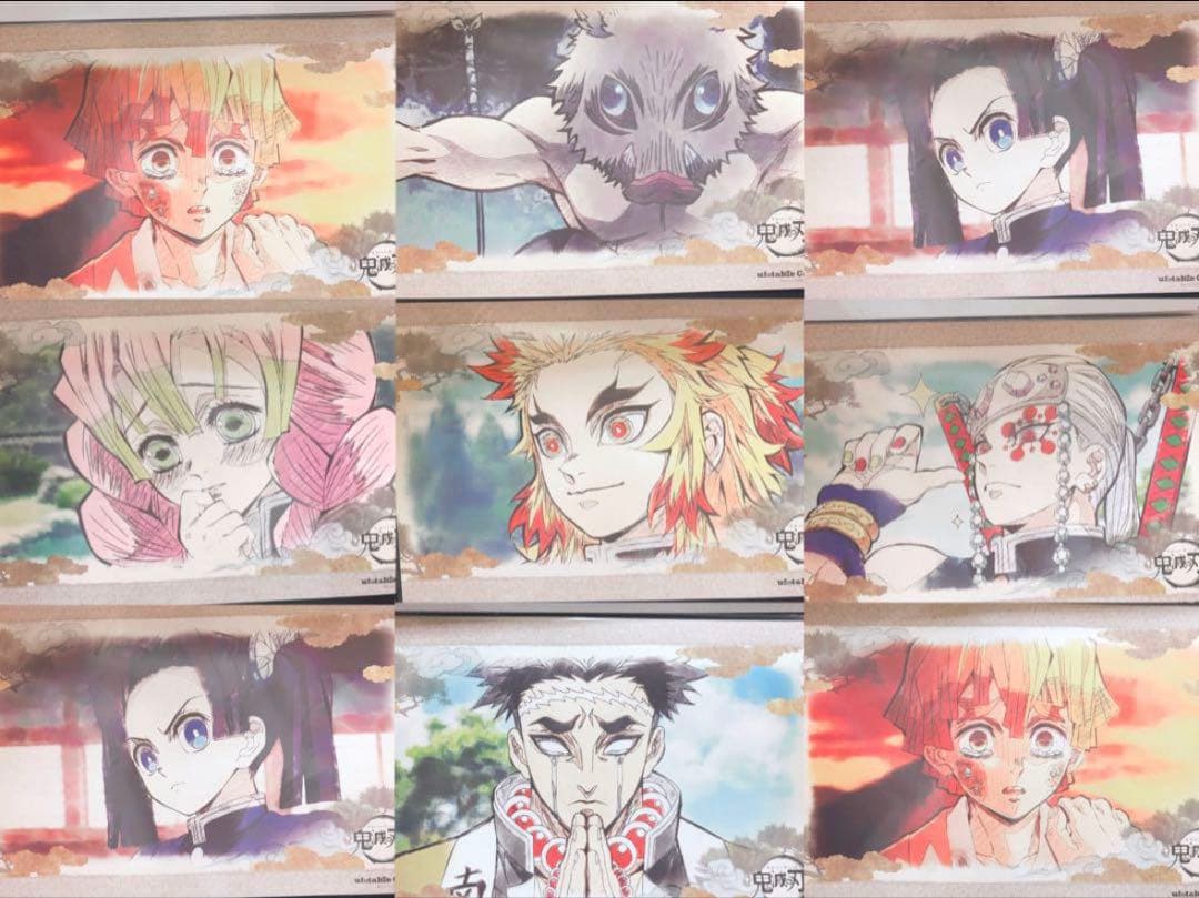 鬼滅の刃 ufotable cafe カフェ ランチョンマット 大量 まとめ売り