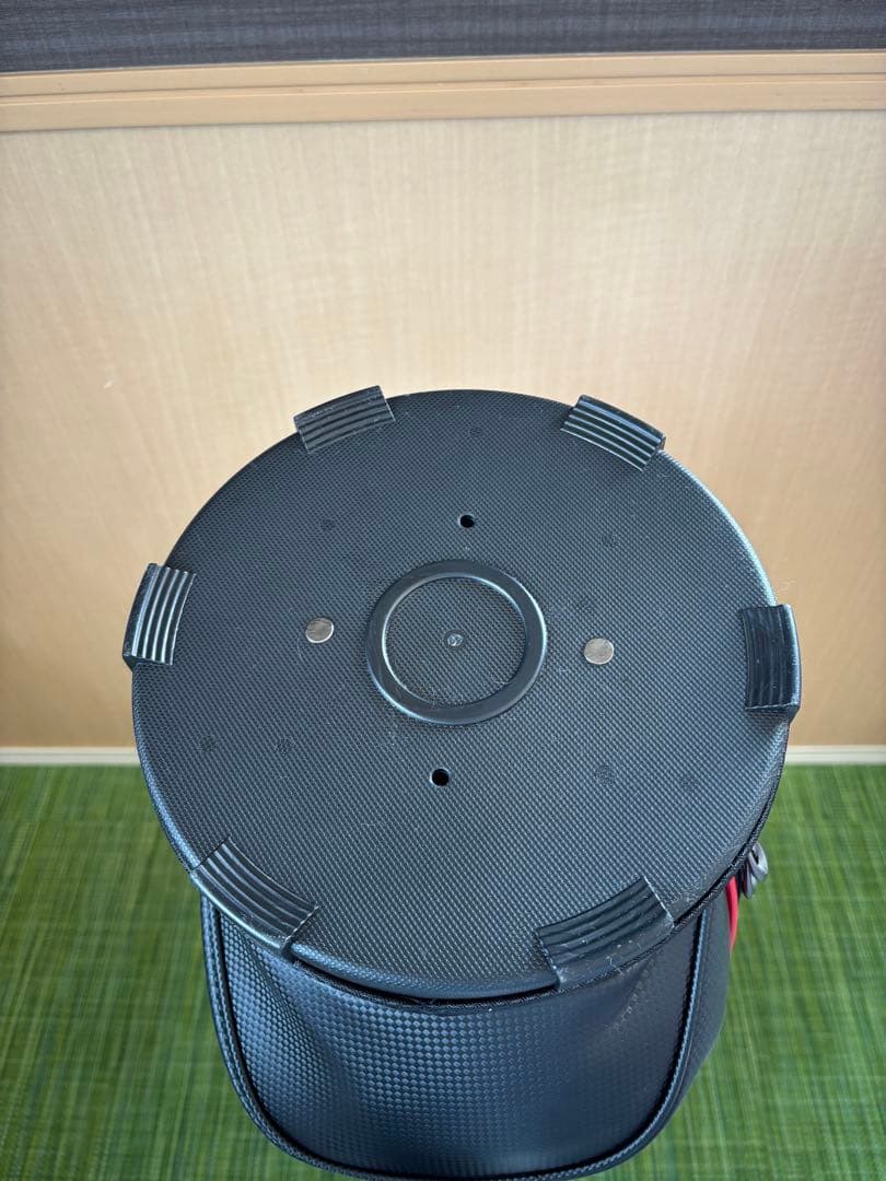 ブリヂストンゴルフ キャディバッグ CBG422ブラック/レッド