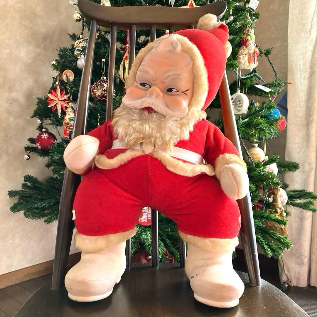 ラシュトン　ビックサンタクロース　ラバーフェイス　ヴィンテージ　（希少レア）