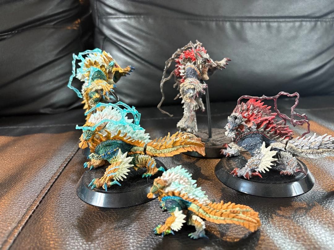 ジンオウガ　ジンオウガ亜種　フィギュアビルダー　まとめ売り　セット　モンハン