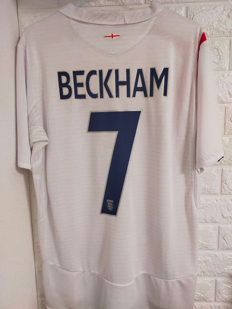 【新品未使用 】ベッカム イングランド代表 ワールドカップ 当時物 M