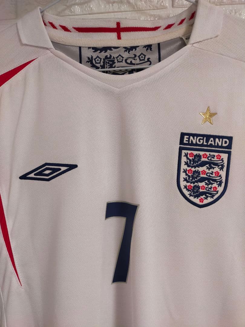 【新品未使用 】ベッカム イングランド代表 ワールドカップ 当時物 M