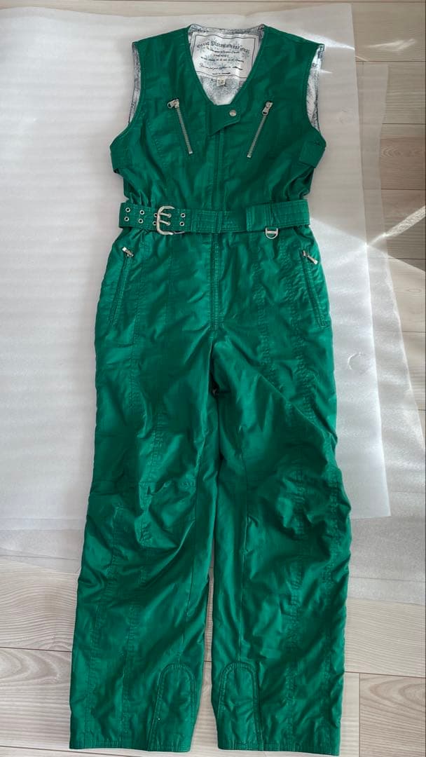 【激レア】Ellesse ITALY レトロスキーウェア　ジャケット繋ぎセットL