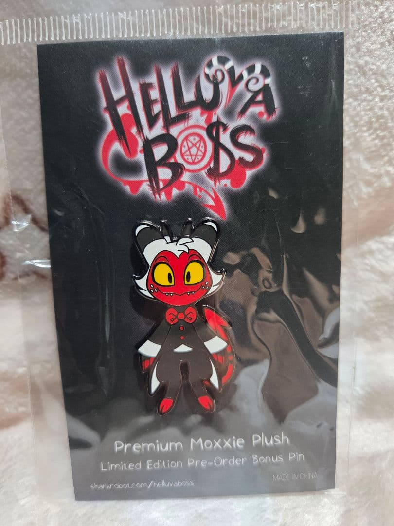 限定版プレオーダー ヘルヴァボス モクシー ミリー ピンバッジ 3点セット