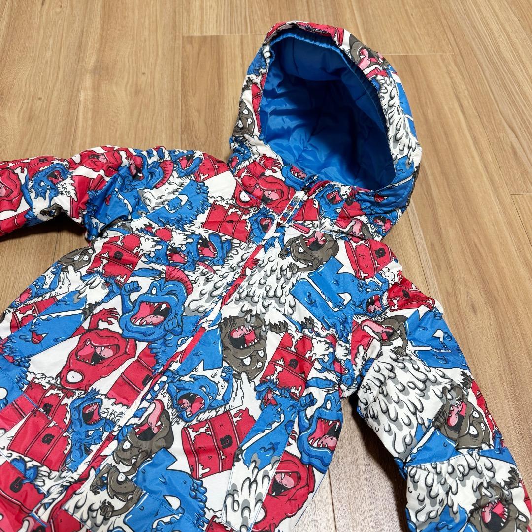 新品 バートン BURTON キッズ 100サイズ スノーウェア 4T つなぎ