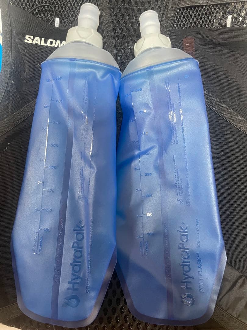 SALOMON ACTIVE SKIN4ブラック ランニングベスト