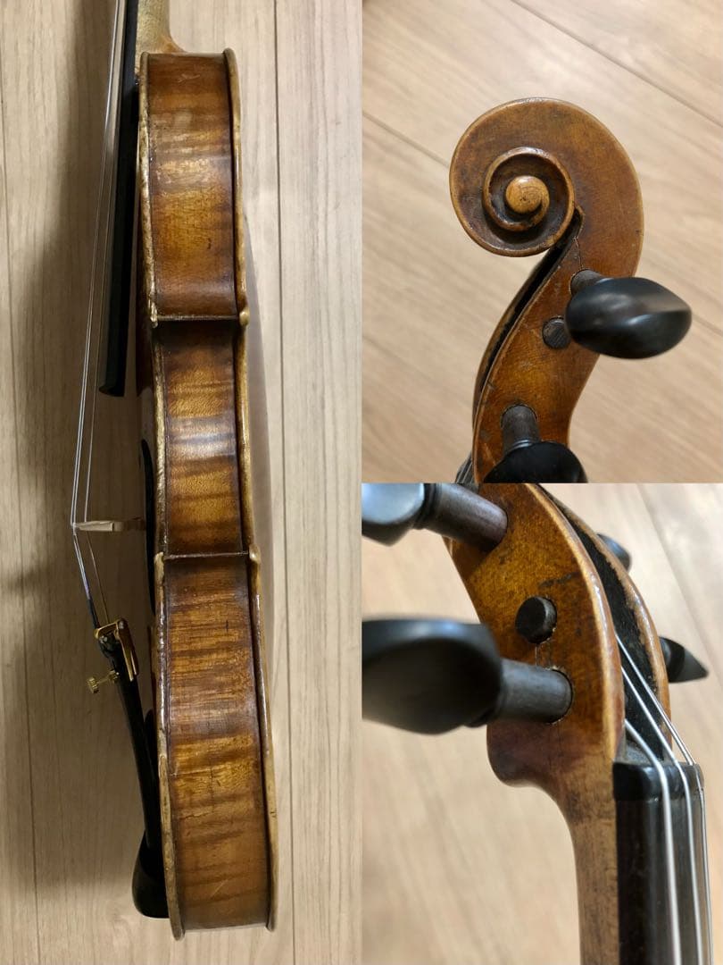 フレンチ 4/4 古いバイオリン 鑑定書付き